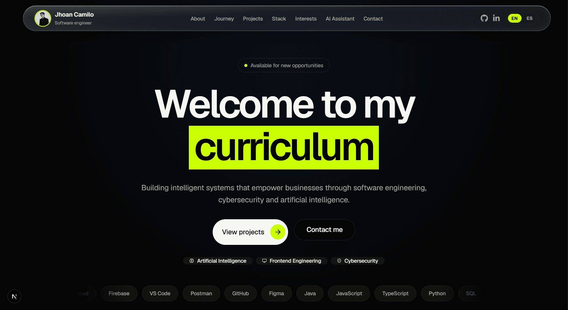 Curriculum